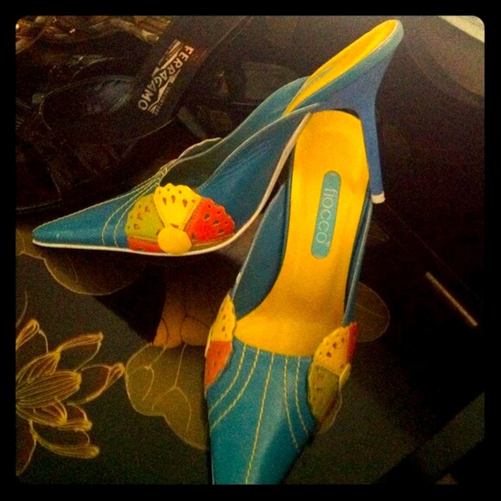 Fiocco Mules NWOT👠